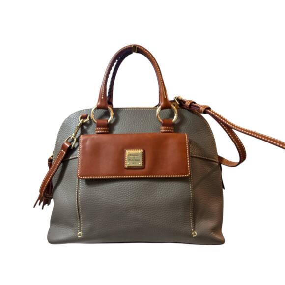 Dooney & Bourke Audrey Pebble Leather NWOT COA - Picture 2 of 9